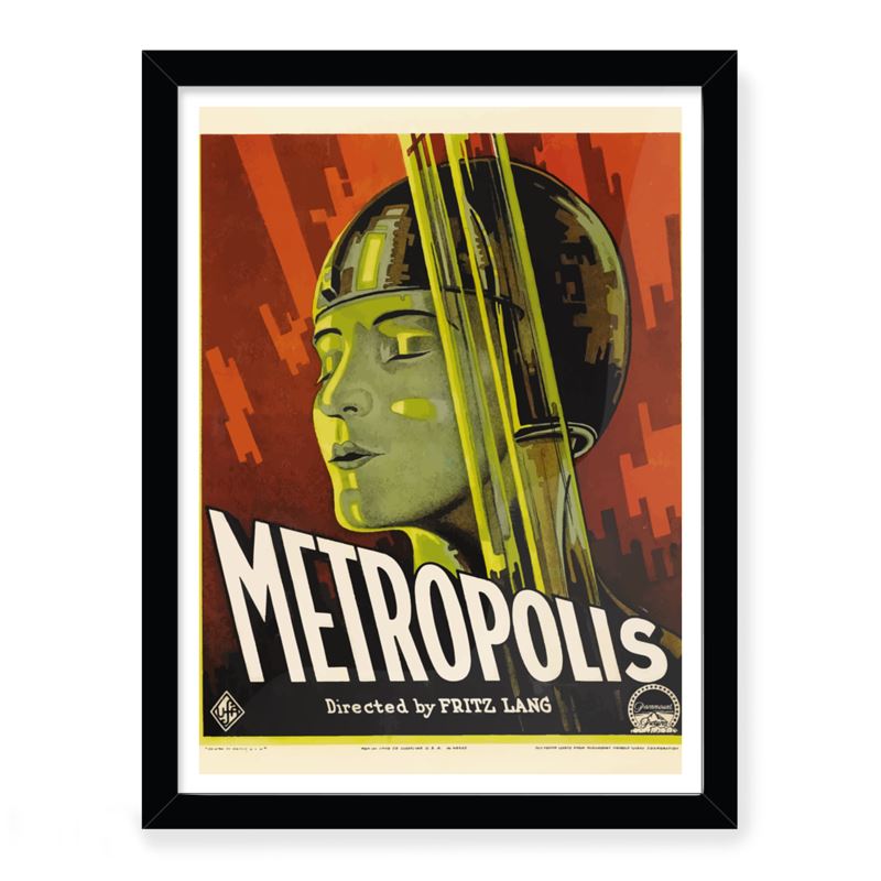 Metropolis Vintage Film Impression artistique