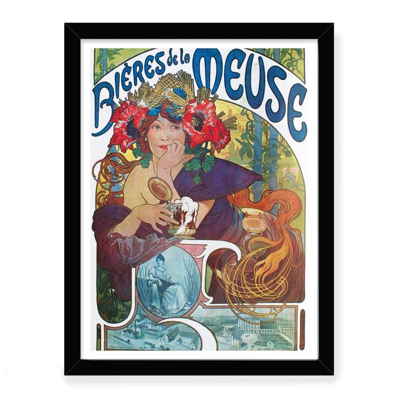 Vintage Alphonse Mucha Art Print