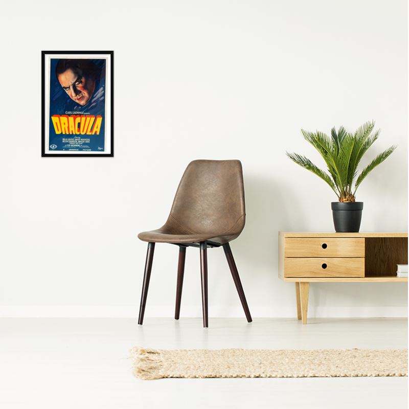 Poster klassischer Horrorfilme – Dracula mit Bela Lugosi