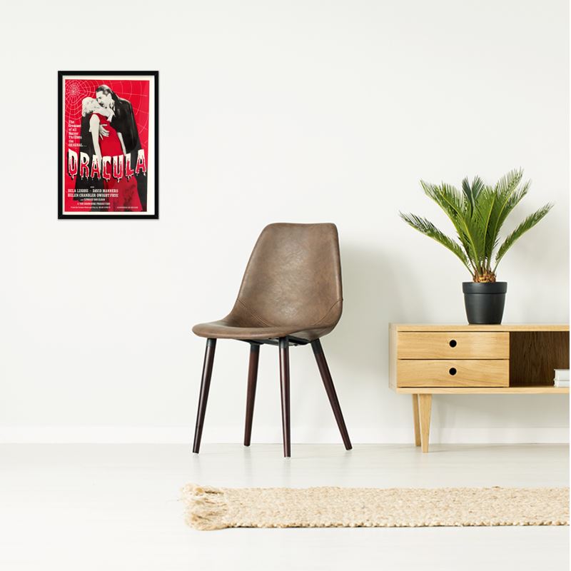 Vintage Dracula Movie Art Print