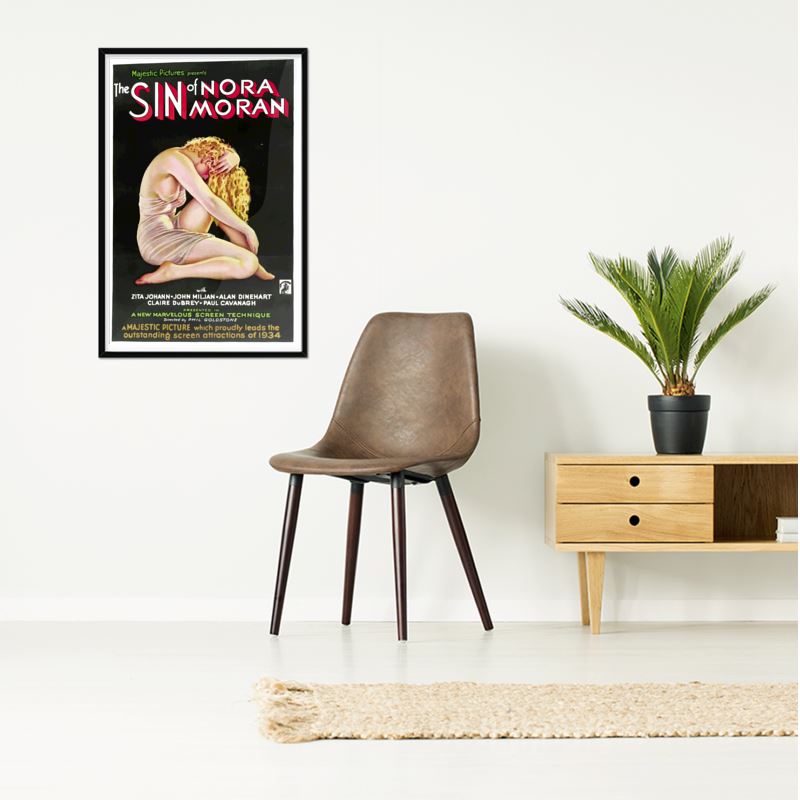 Vintage Movie &quot;The Sin of Nora Moran&quot; Movie Art (Large)