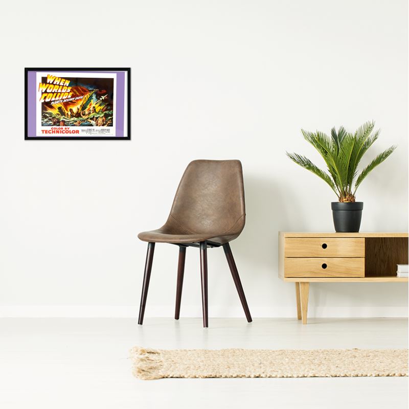 Art de film rétro (Quand les mondes entrent en collision)