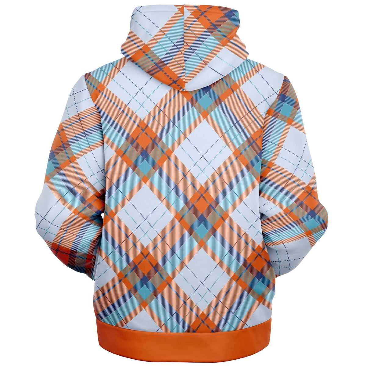 Sky Tartan Microfleece Hoodie