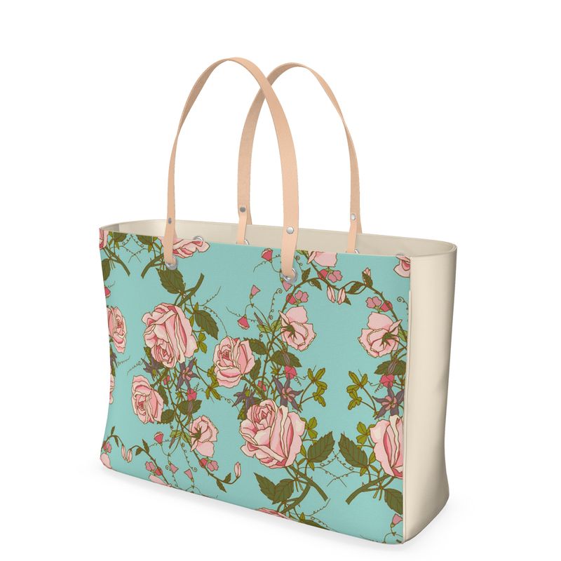 Art Nouveau Floral Luxury Handbag