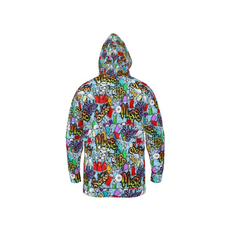 Graffiti Print Unisex Super Premium Hoodie