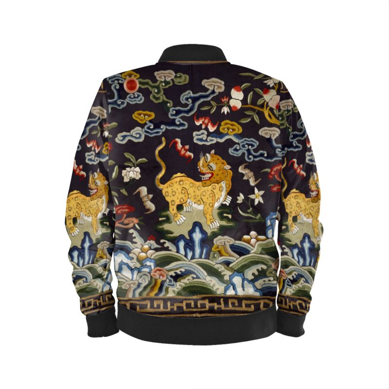 Chinese Lion Art Nouveau Bomber Jacket (Museum Collection)