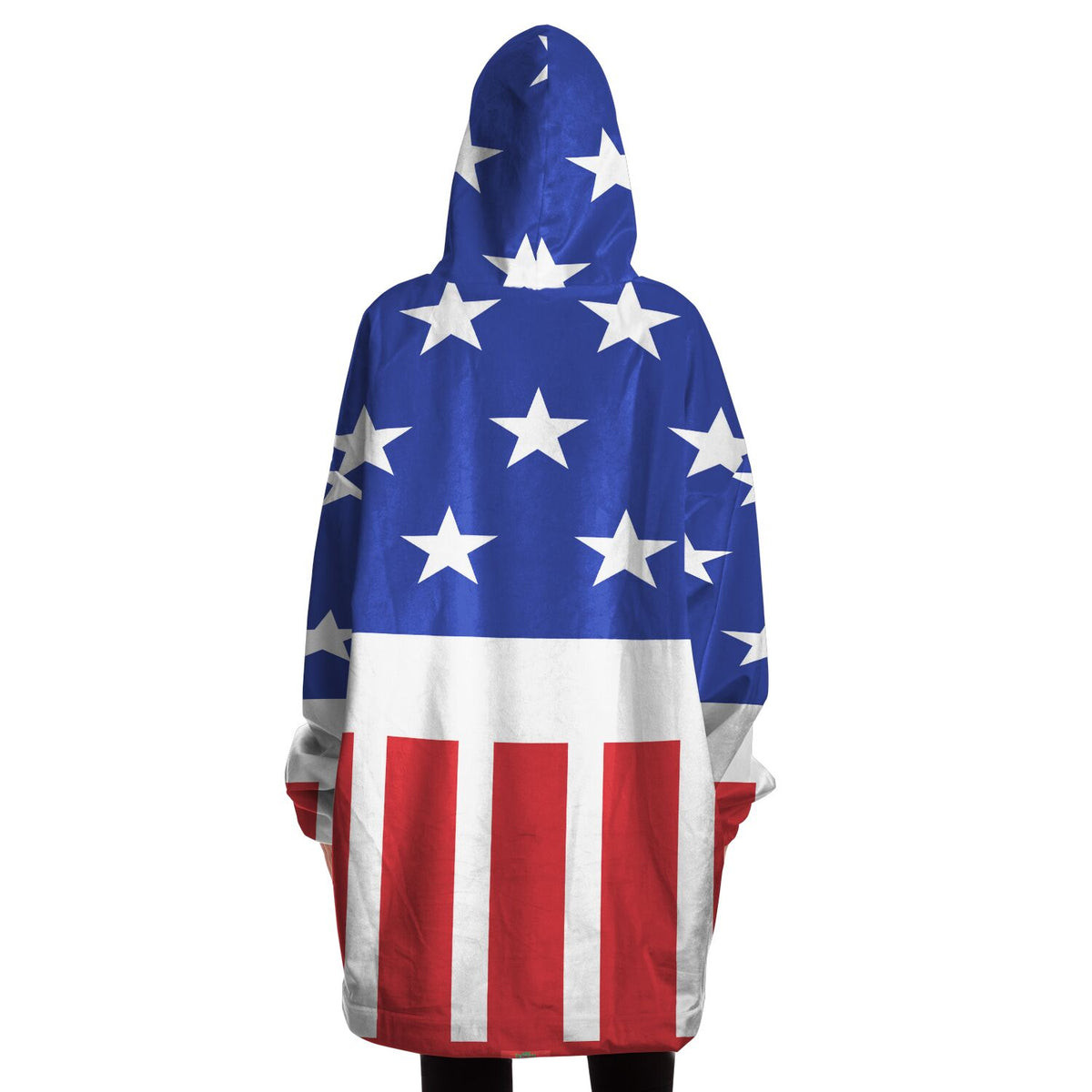 USA Riesen-Kapuzenpullover, Stars and Stripes Riesen-Kapuzenpullover in Übergröße 