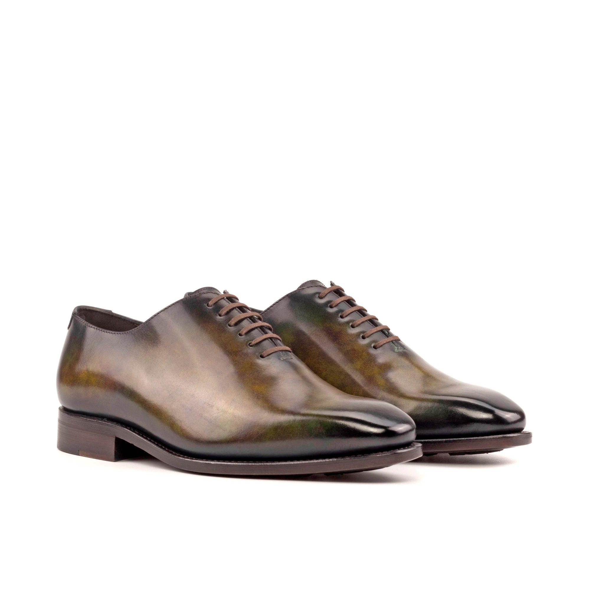 Whole cut leather shoes - handmade luxury Goodyear welted shoes