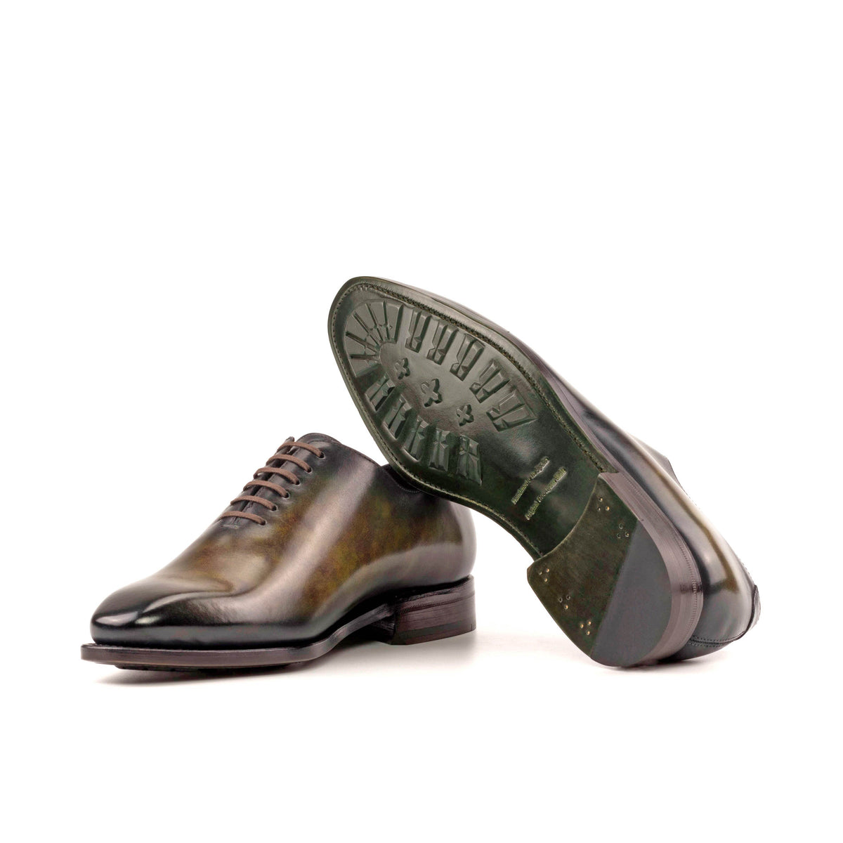 Whole cut leather shoes - handmade luxury Goodyear welted shoes