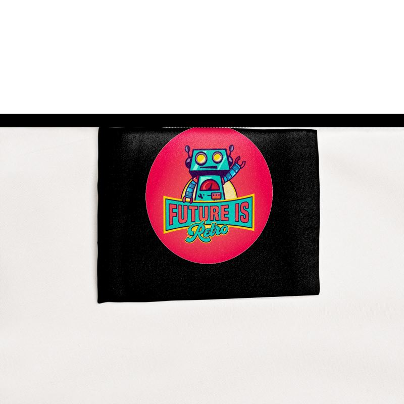 Licorice Check wrap dress