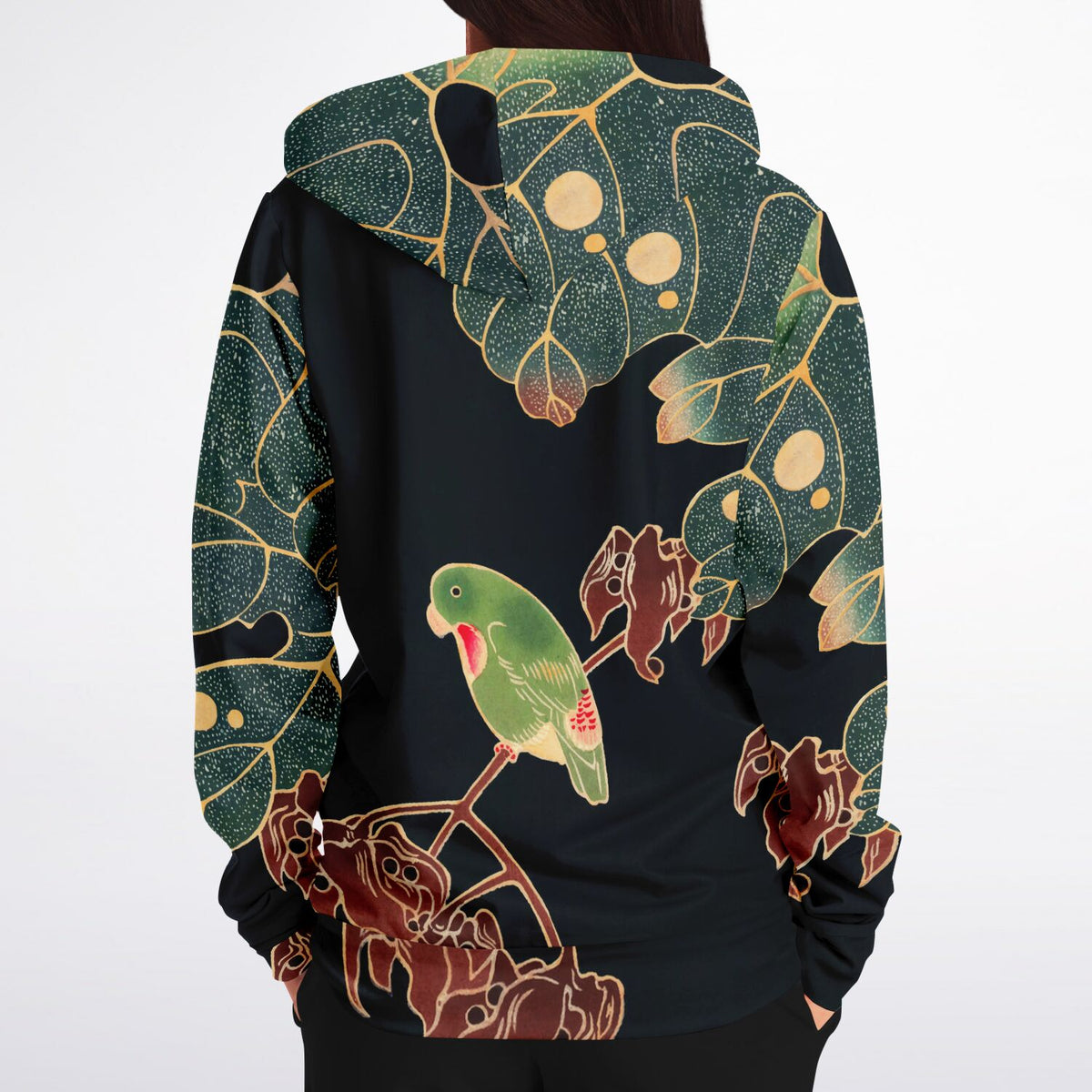 Vintage Japanese Art Athletic Hoodie for men or women
