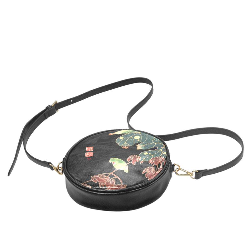 Round Sling Bag The Paroquet Round Sling Bag