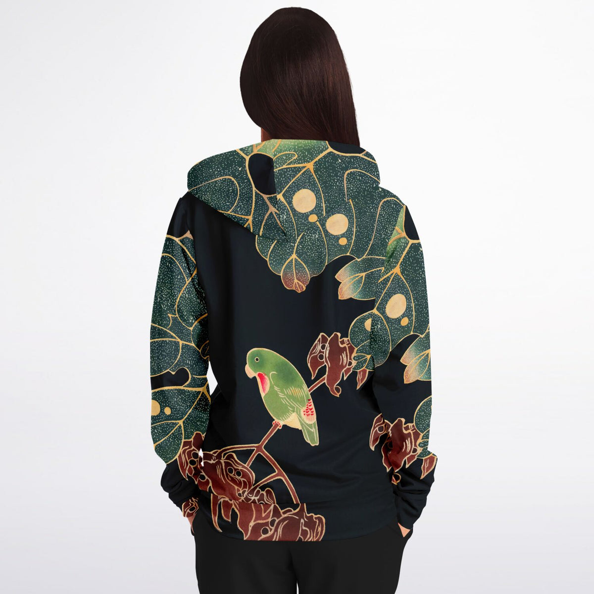 Vintage Japanese Art Athletic Hoodie for men or women