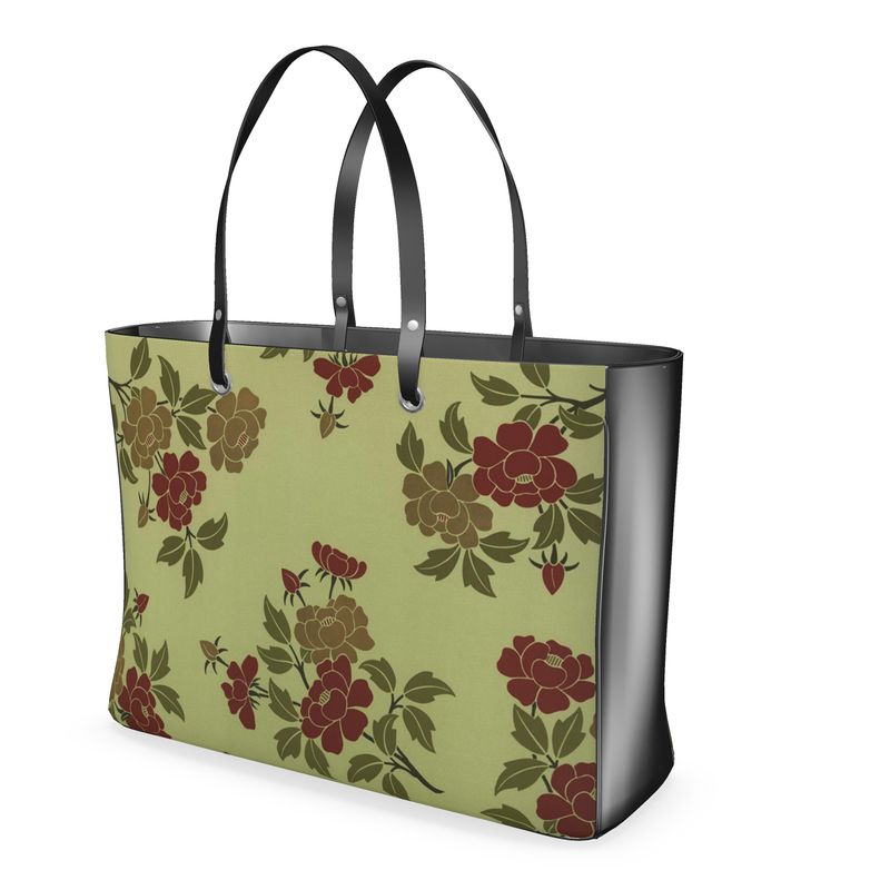 Asian Vintage Floral Handbag (Museum Collection)