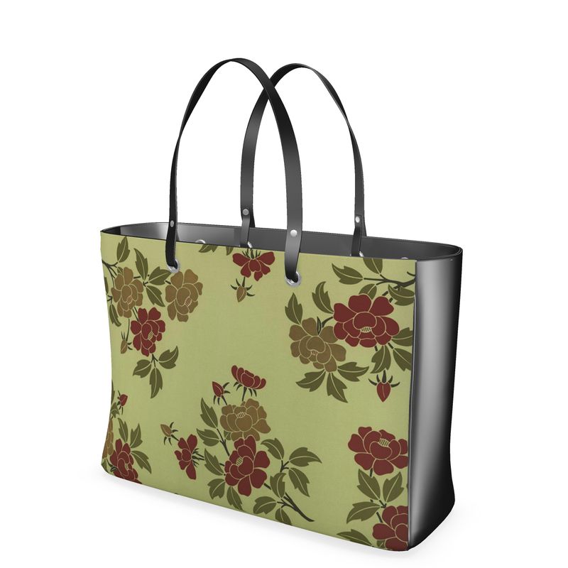 Asian Vintage Floral Handbag (Museum Collection)