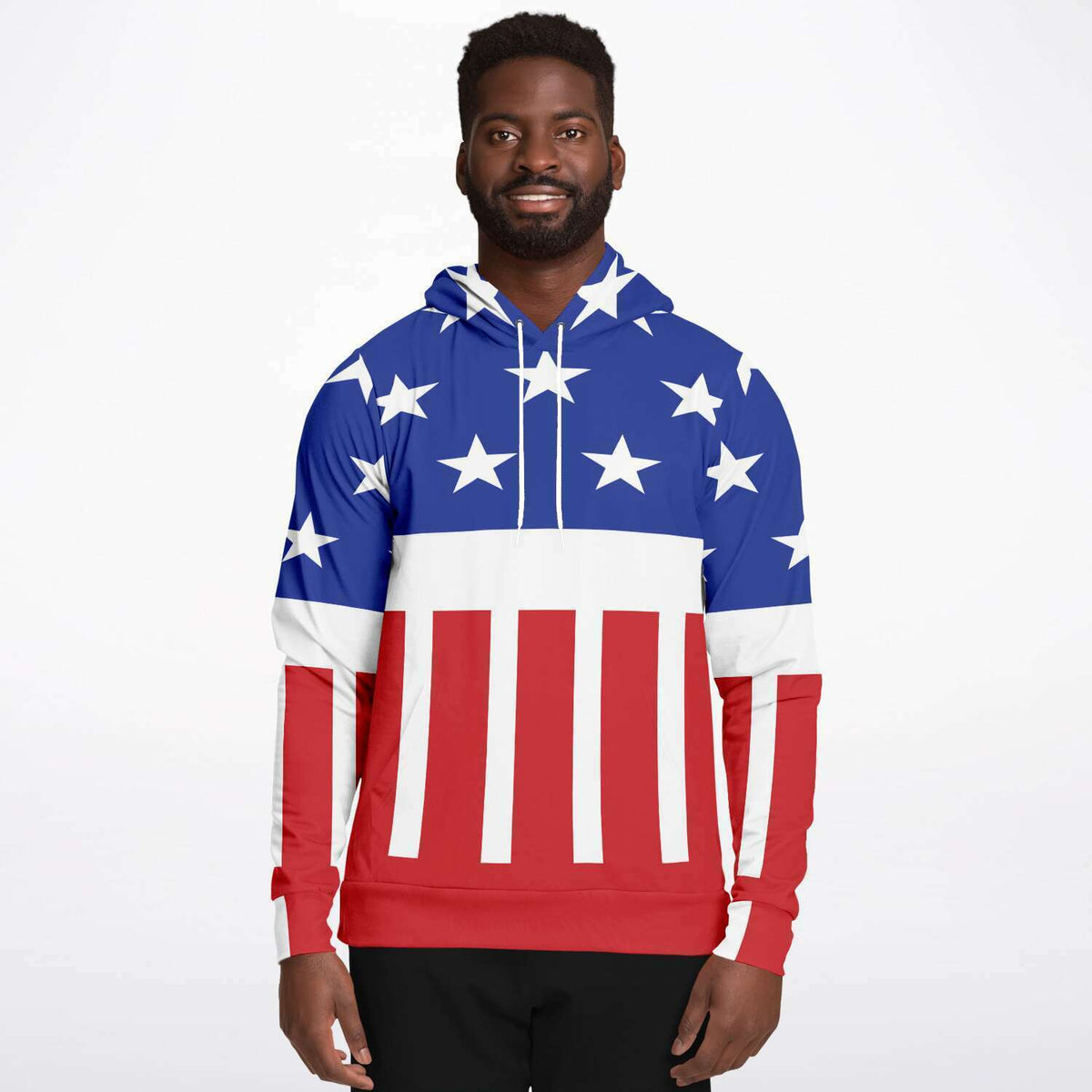 USA Flag Hoodie