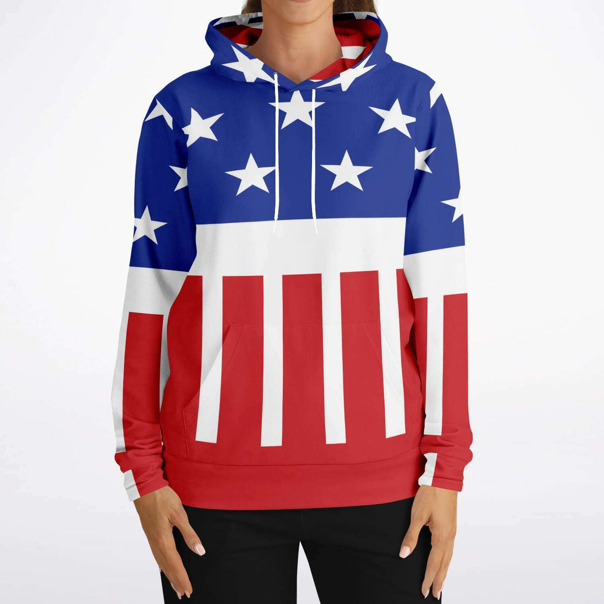 USA Flag Hoodie
