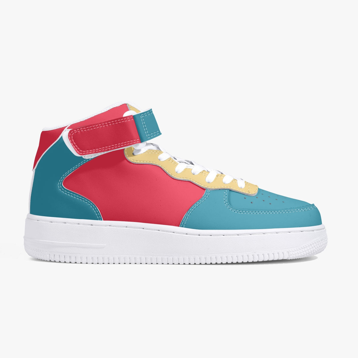 Colour Block Hi-Top SneakersPlus SIze