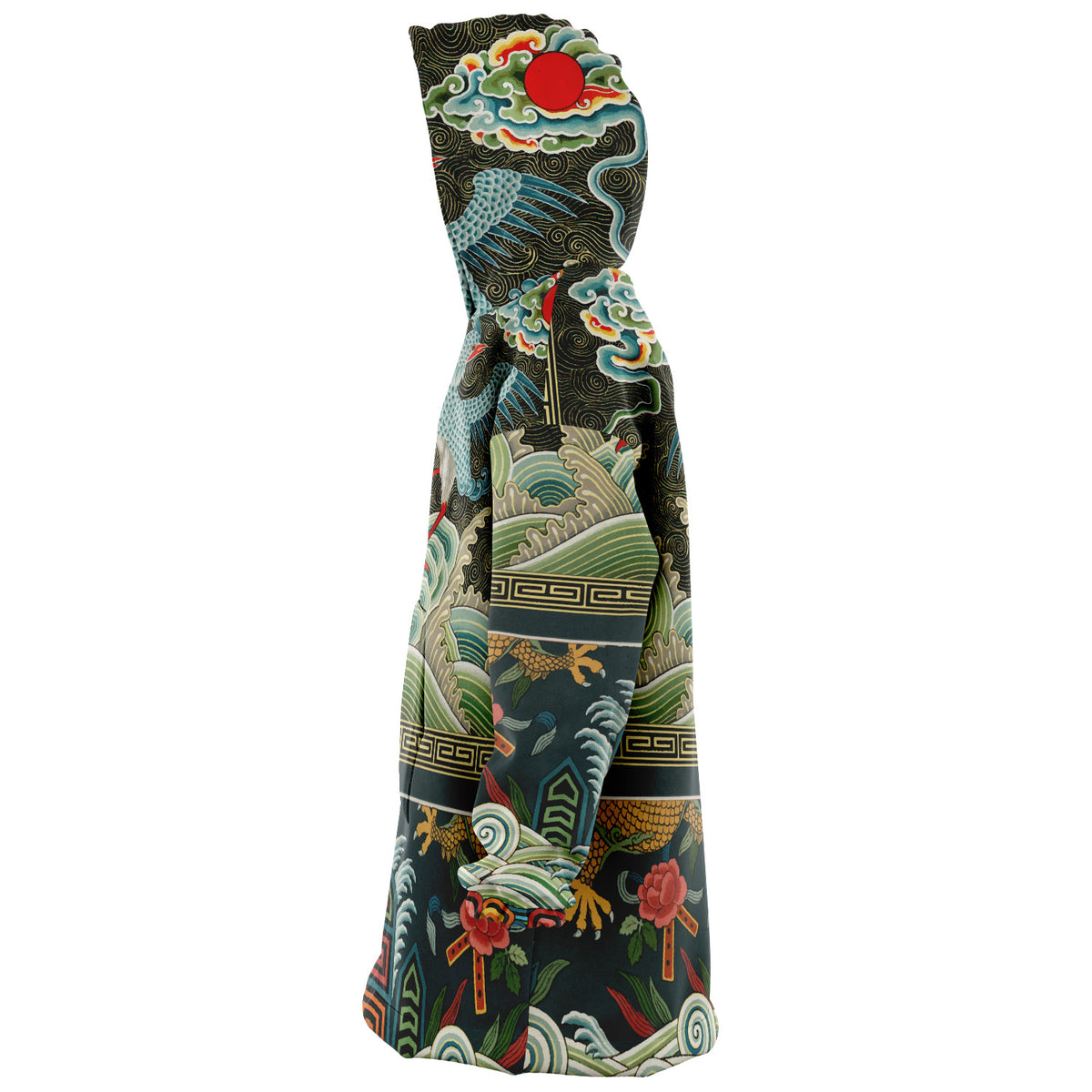 The Art Nouveau Snug Hoodie- Great for Loungewear or Festival wear