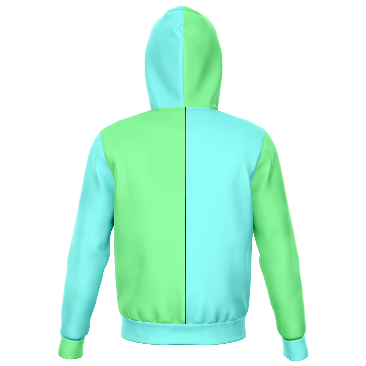 Lime Split Hoodie