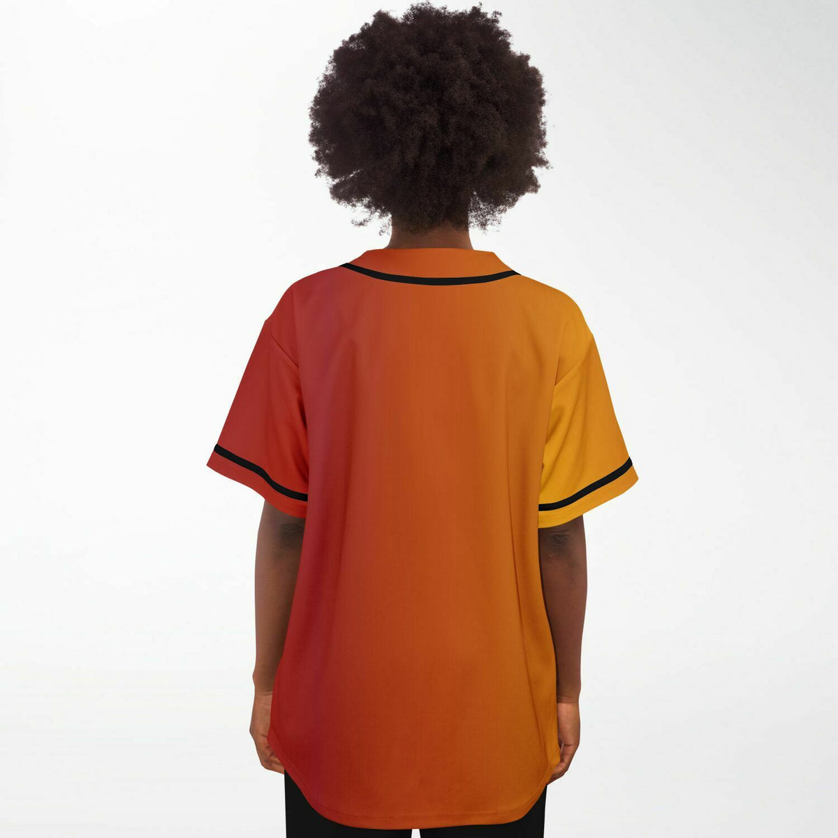 Baseball Jersey Sunburst, Retro Baseball Jersey