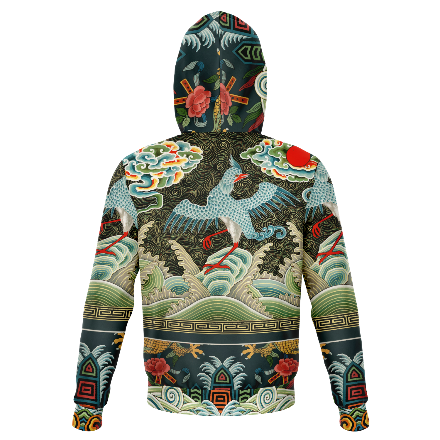 Chinese Crane Unisex Hoodie (Museum Collection)