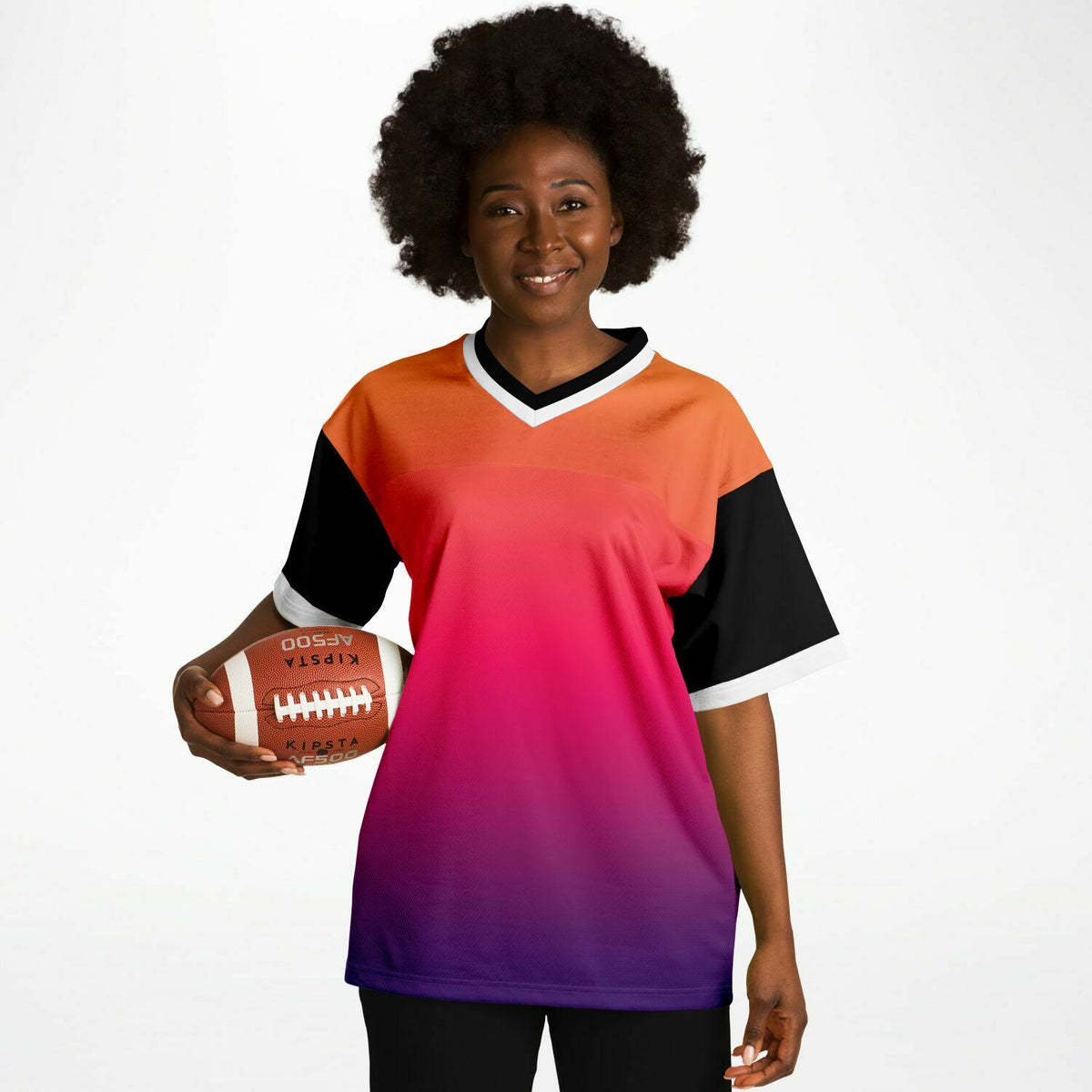 Football Jersey - Ombre Sunset