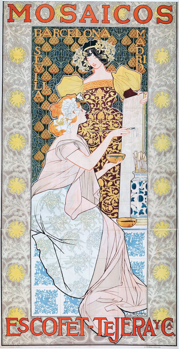 Alexandre de Riquer - Mosaicos