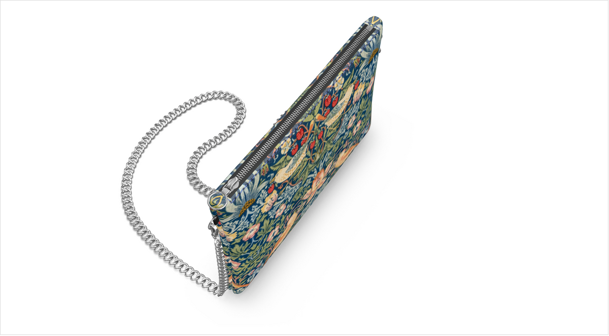 William Morris &quot;The Strawberry Thief&quot; Art Nouveau Crossbody Bag