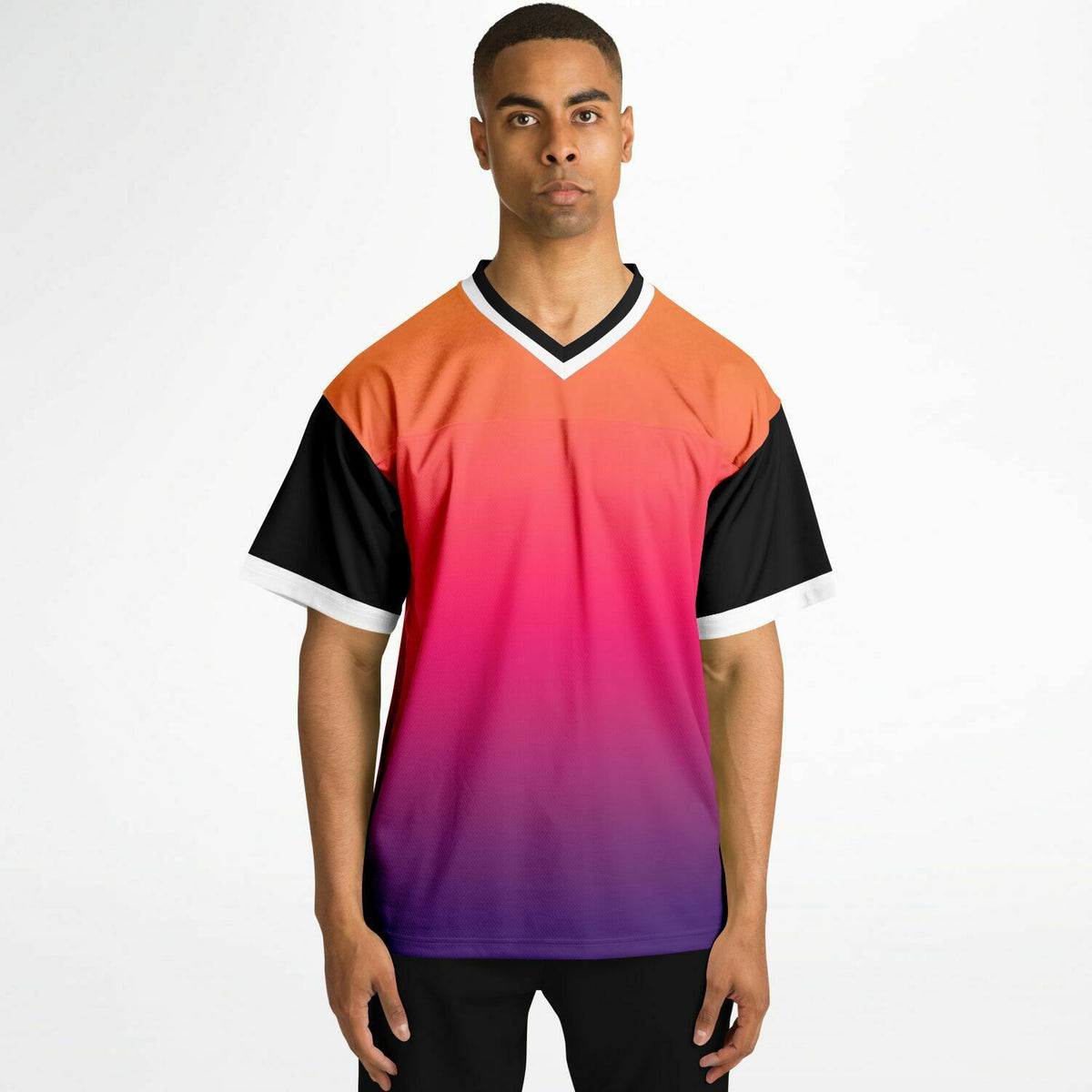 Football Jersey - Ombre Sunset