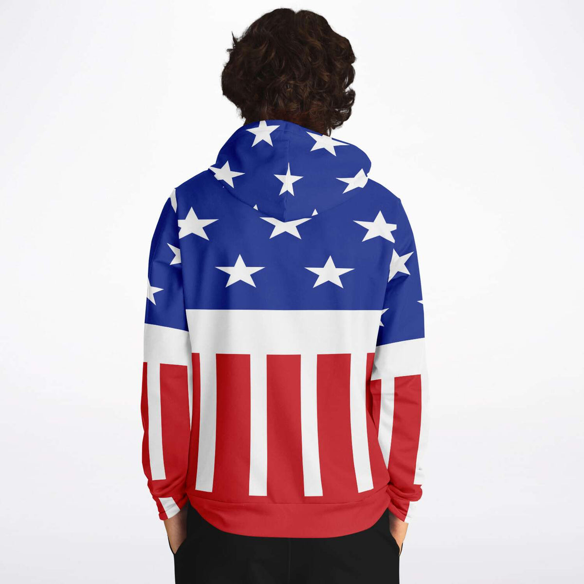 USA Flag Hoodie