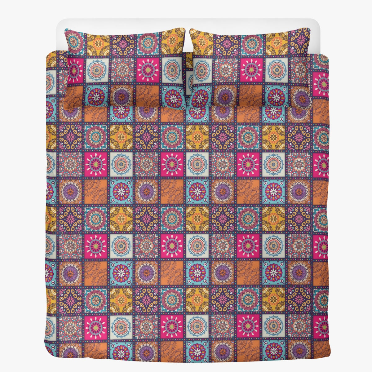 Boho-Bettwäscheset - Twin, Queen oder King