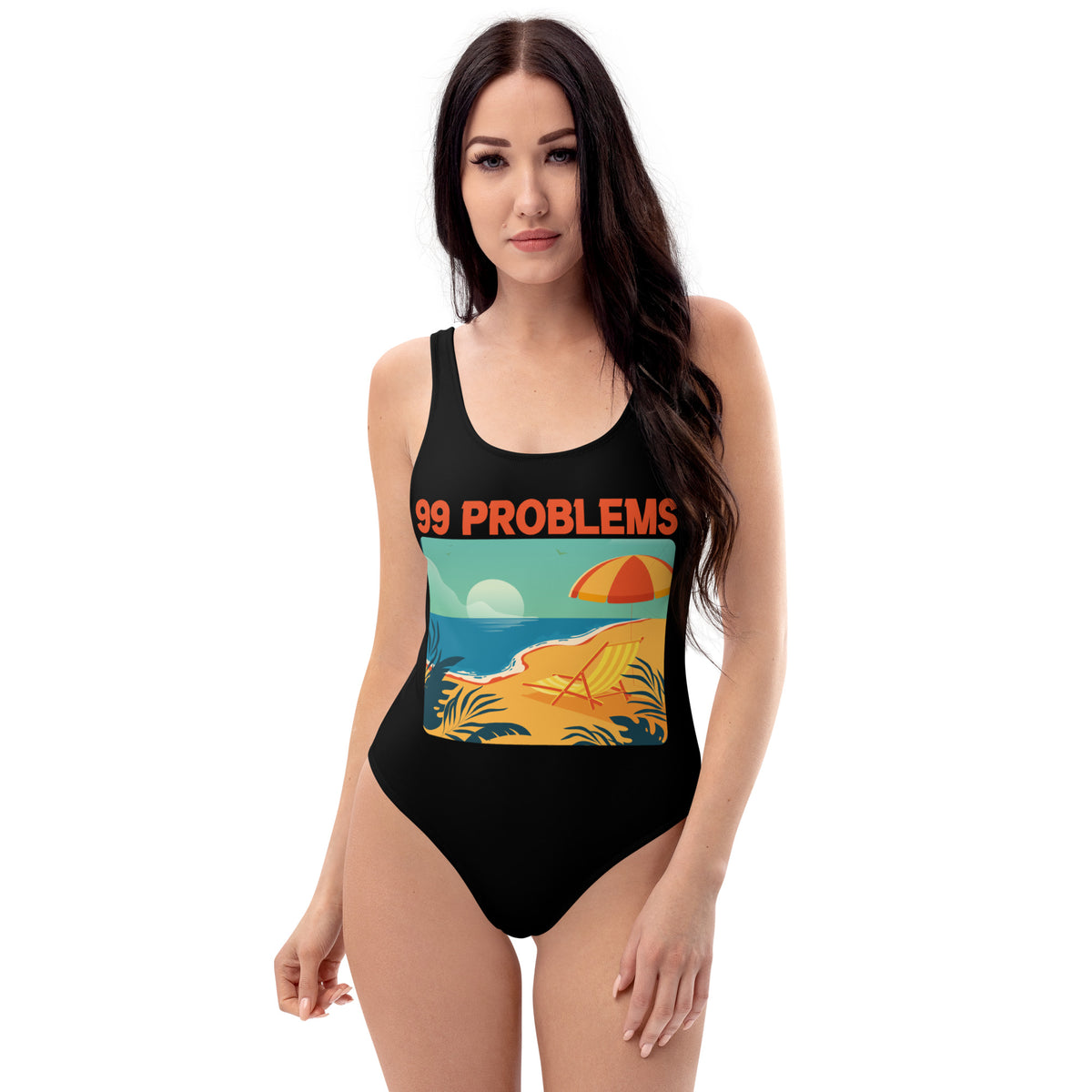 One-Piece Swimsuit Hip Hop