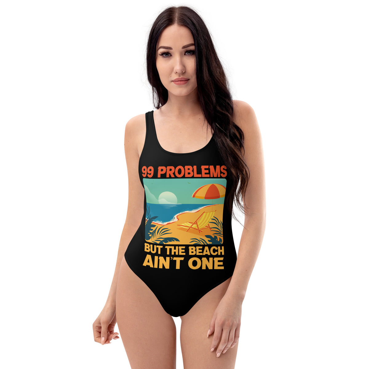 One-Piece Swimsuit hip hop 2