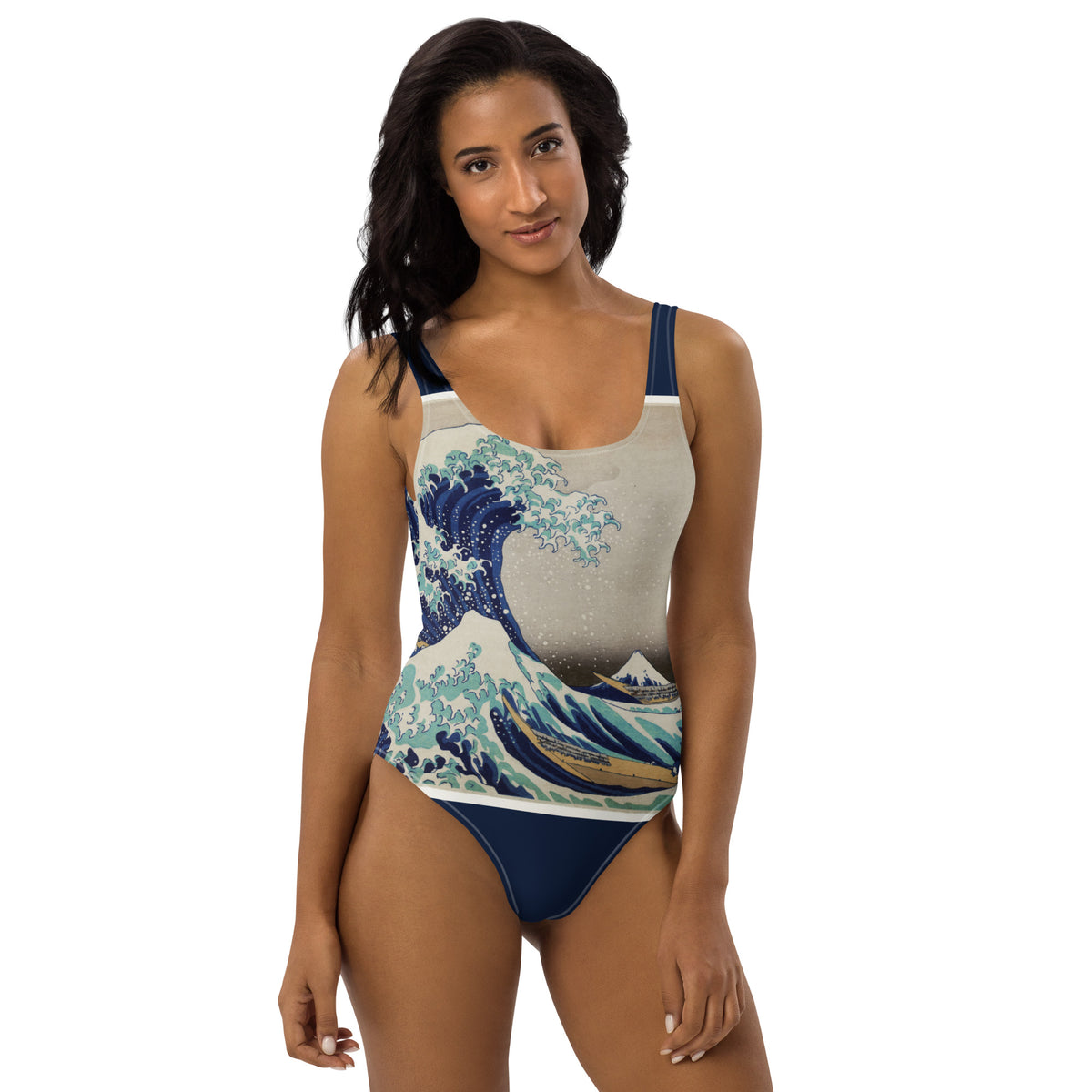 One-Piece Swimsuit -The Wave Off Kanagawa