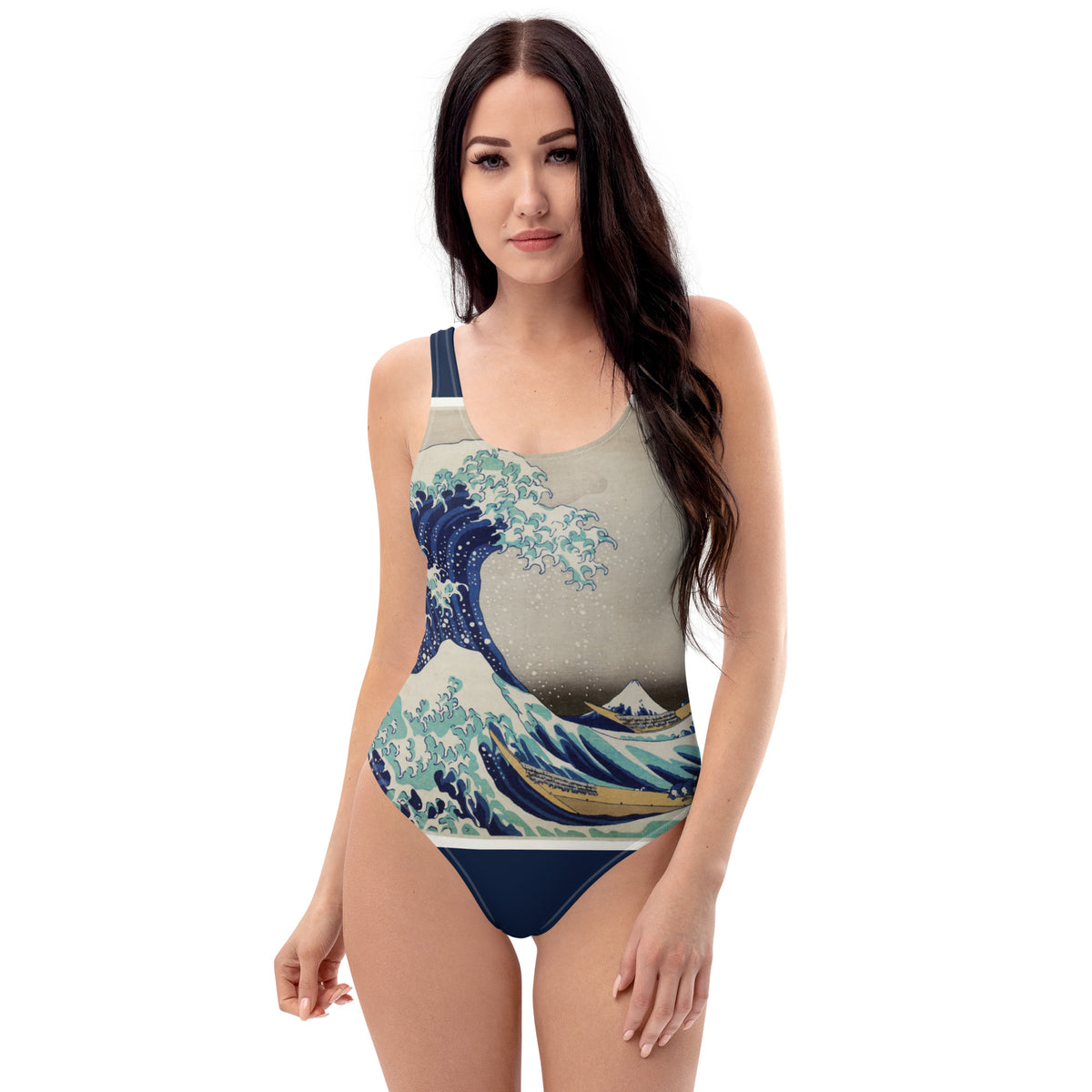 One-Piece Swimsuit -The Wave Off Kanagawa