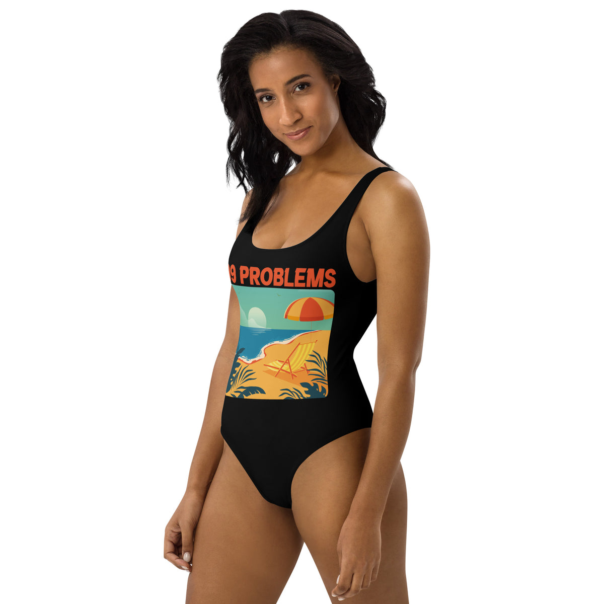 One-Piece Swimsuit Hip Hop