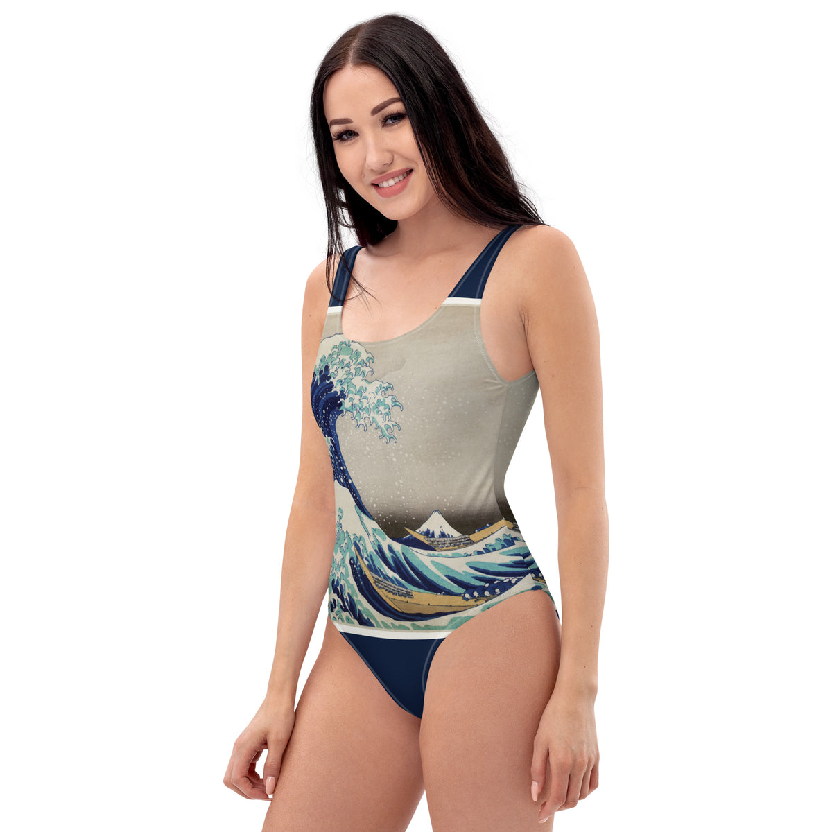One-Piece Swimsuit -The Wave Off Kanagawa