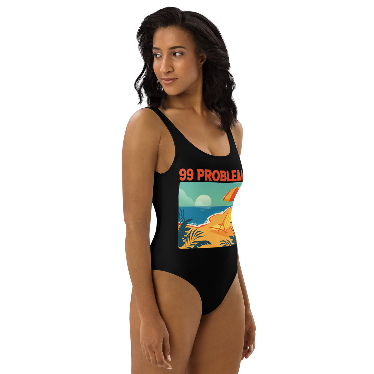 One-Piece Swimsuit Hip Hop
