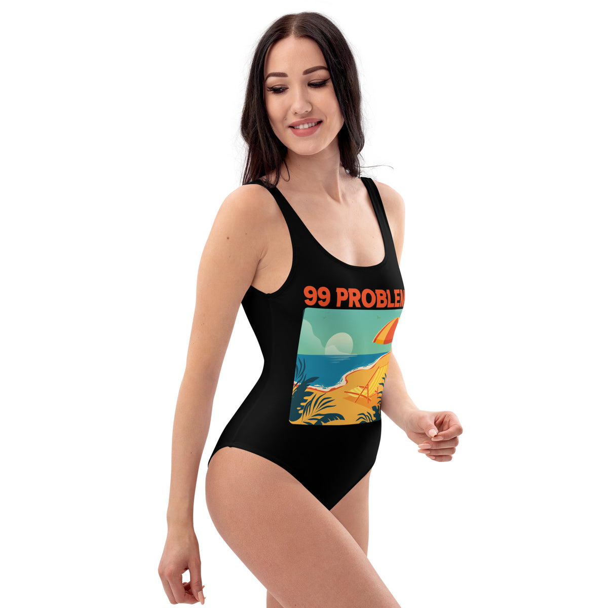 One-Piece Swimsuit Hip Hop