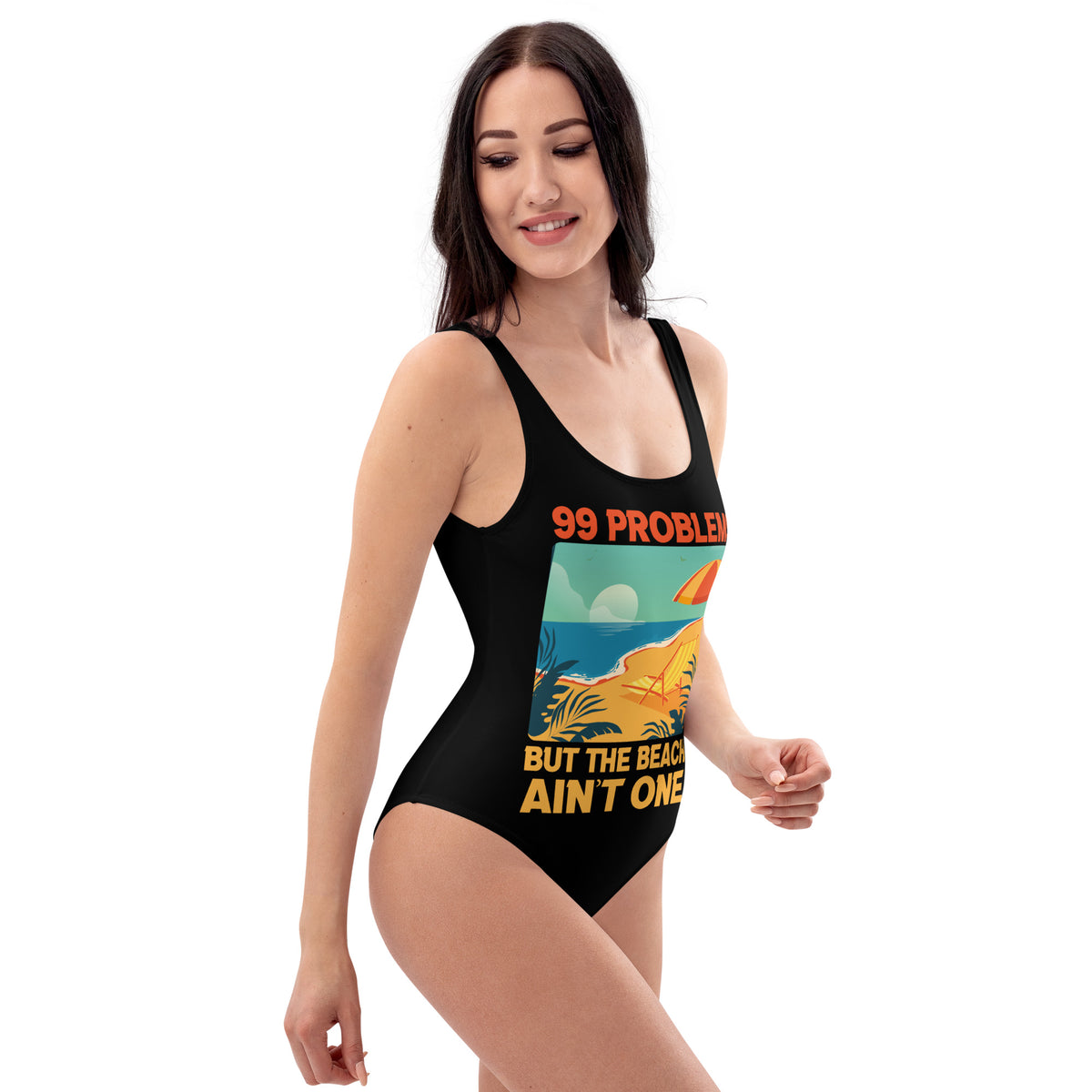 One-Piece Swimsuit hip hop 2