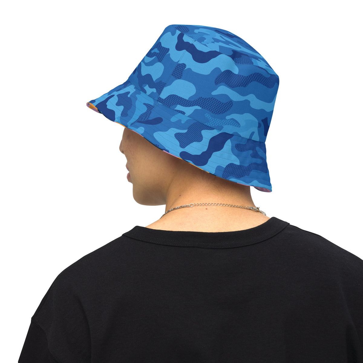 Reversible Urban Camo bucket hat