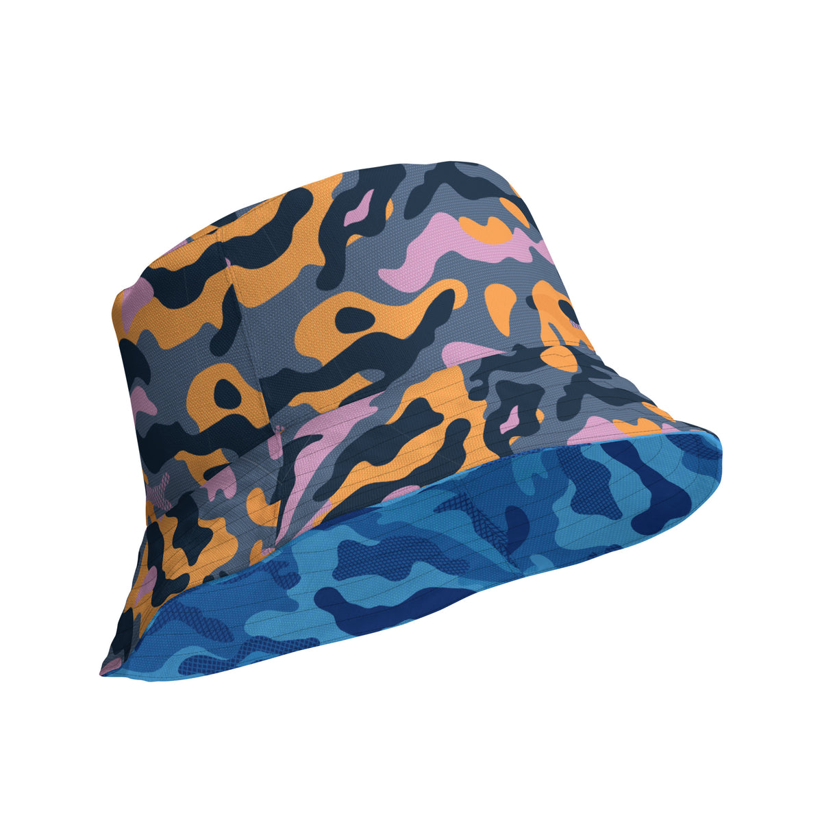 Reversible Urban Camo bucket hat