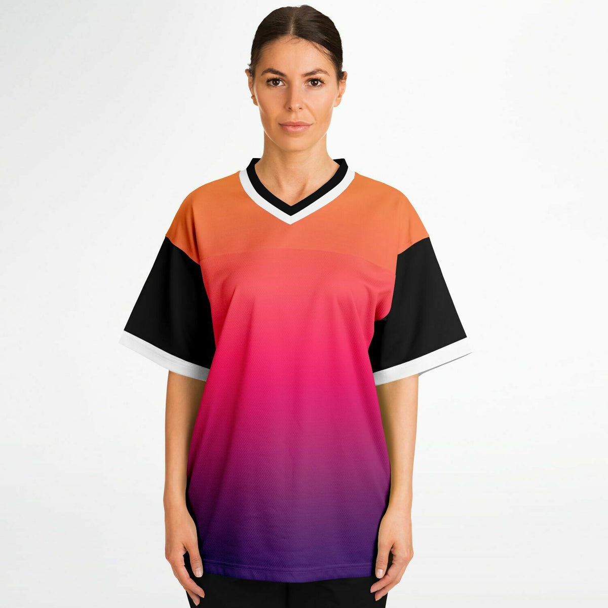 Football Jersey - Ombre Sunset