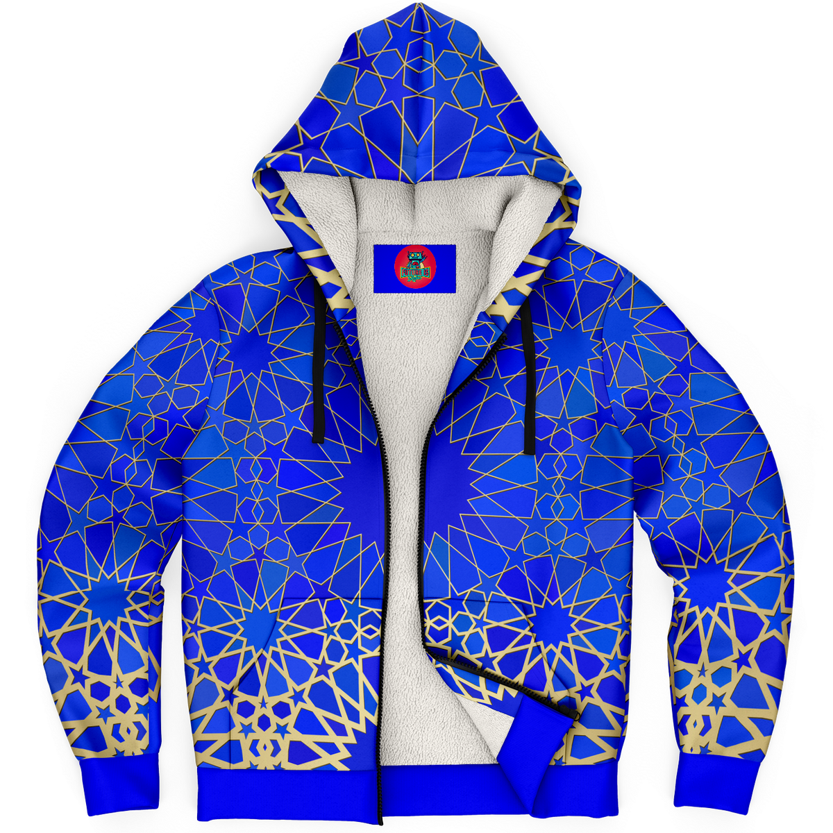 Microfleece Arabian Blue Hoodie