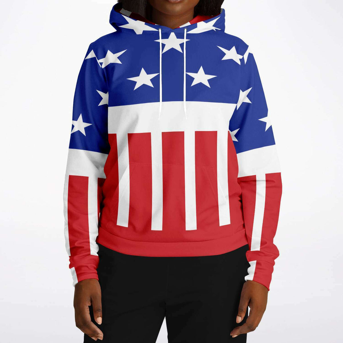 USA Flag Hoodie