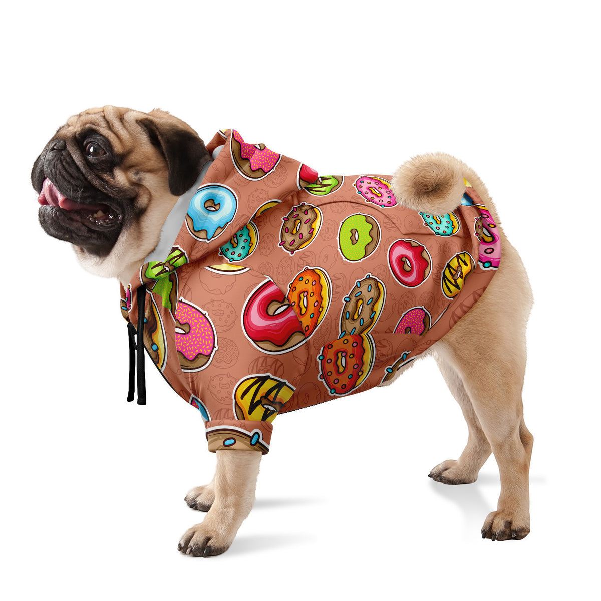 Donut dog hoodie