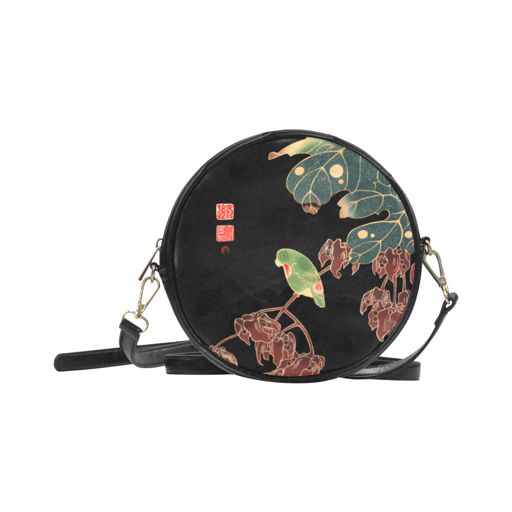 Round Sling Bag The Paroquet Round Sling Bag