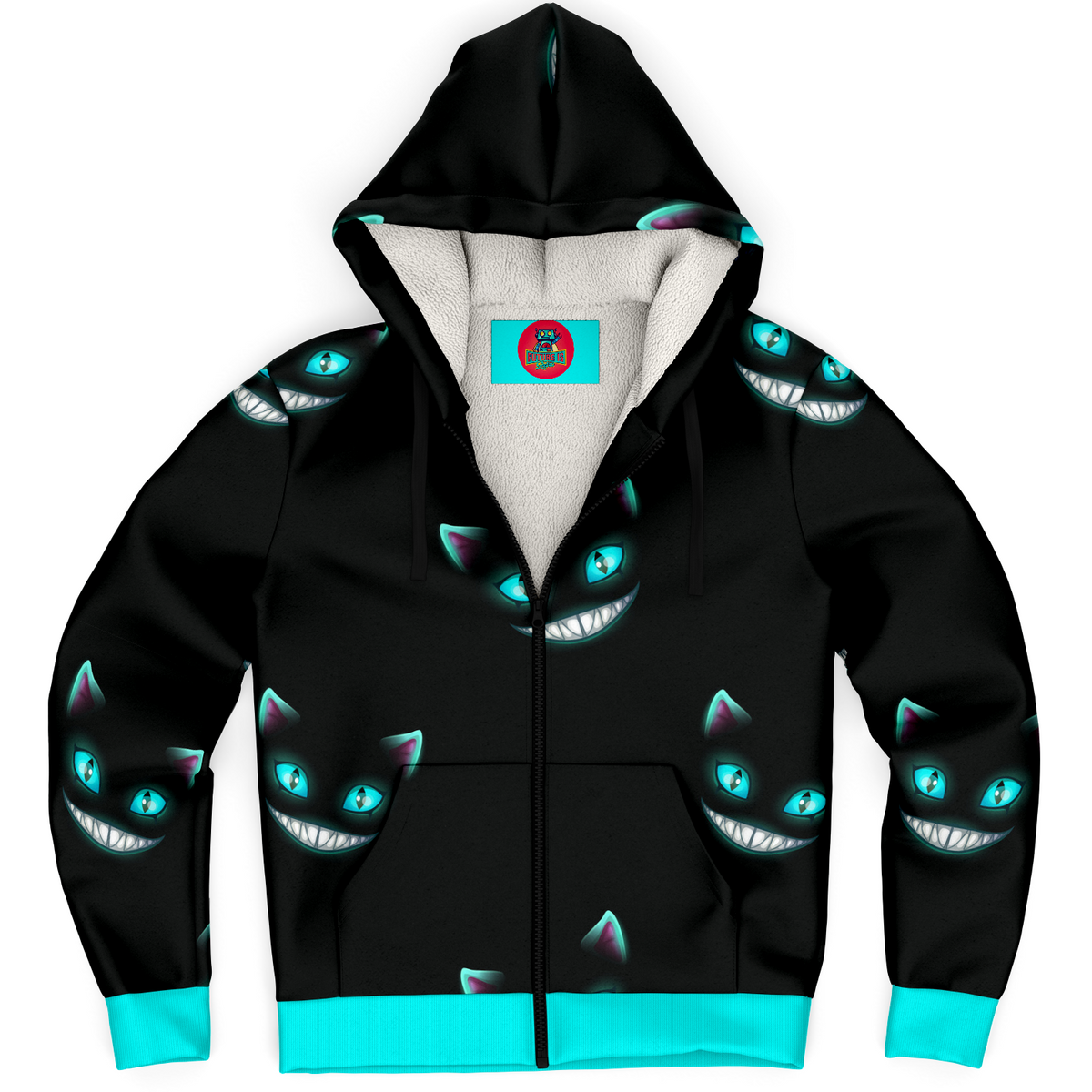 Cheshire Cat Microfleece Hoodie