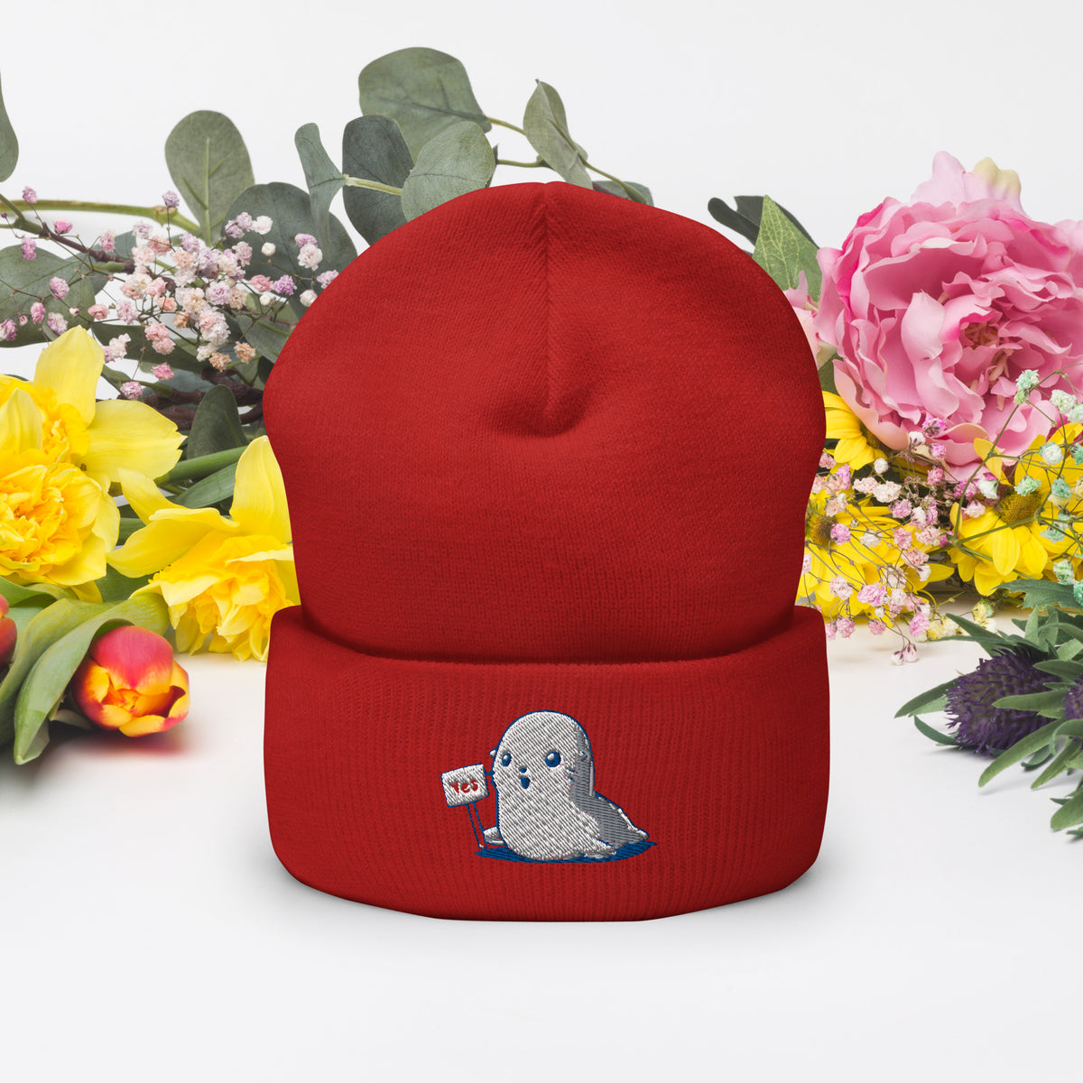 Seal of Approval Cuffed Beanie